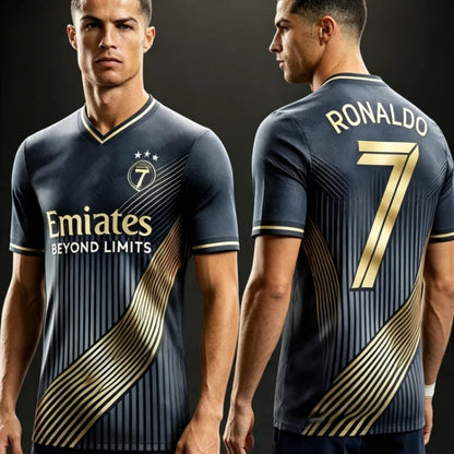 Football Short-sleeved T-shirts Crew Neck Comfortable Sports Tops for Game Football Training Casual Fitness Gift Family Kids Tee